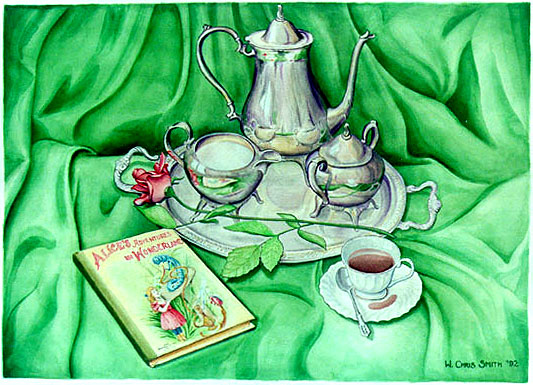 Tea With Alice by Chris Silver Smith, 1992