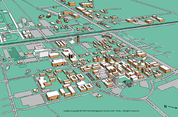 TAMU Campus Map