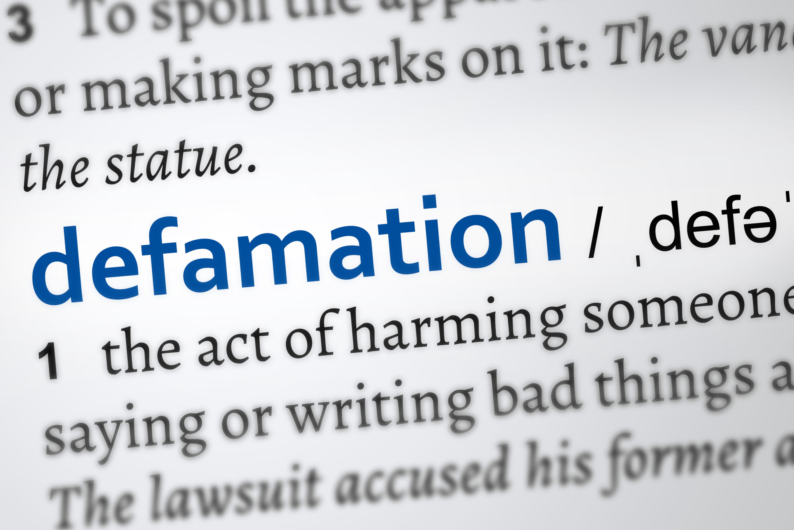 Defamation Expert Witness